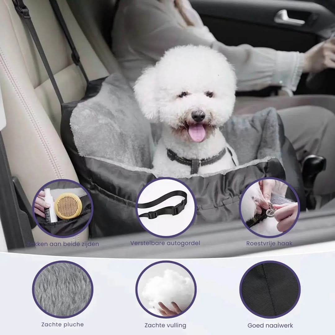 PAWRIDER Detachable Dog Car Seat Comfort and Cleanliness