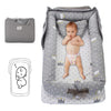 Portable und faltbare Babybett mit Kissen