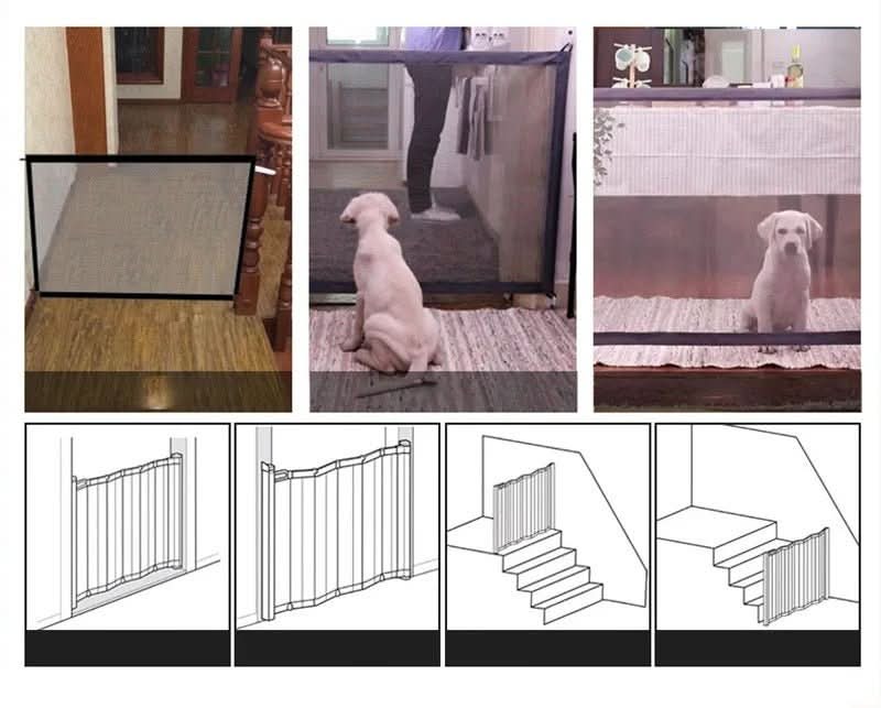 GASPARD – Transparent Protective Barrier For Pets & Babies