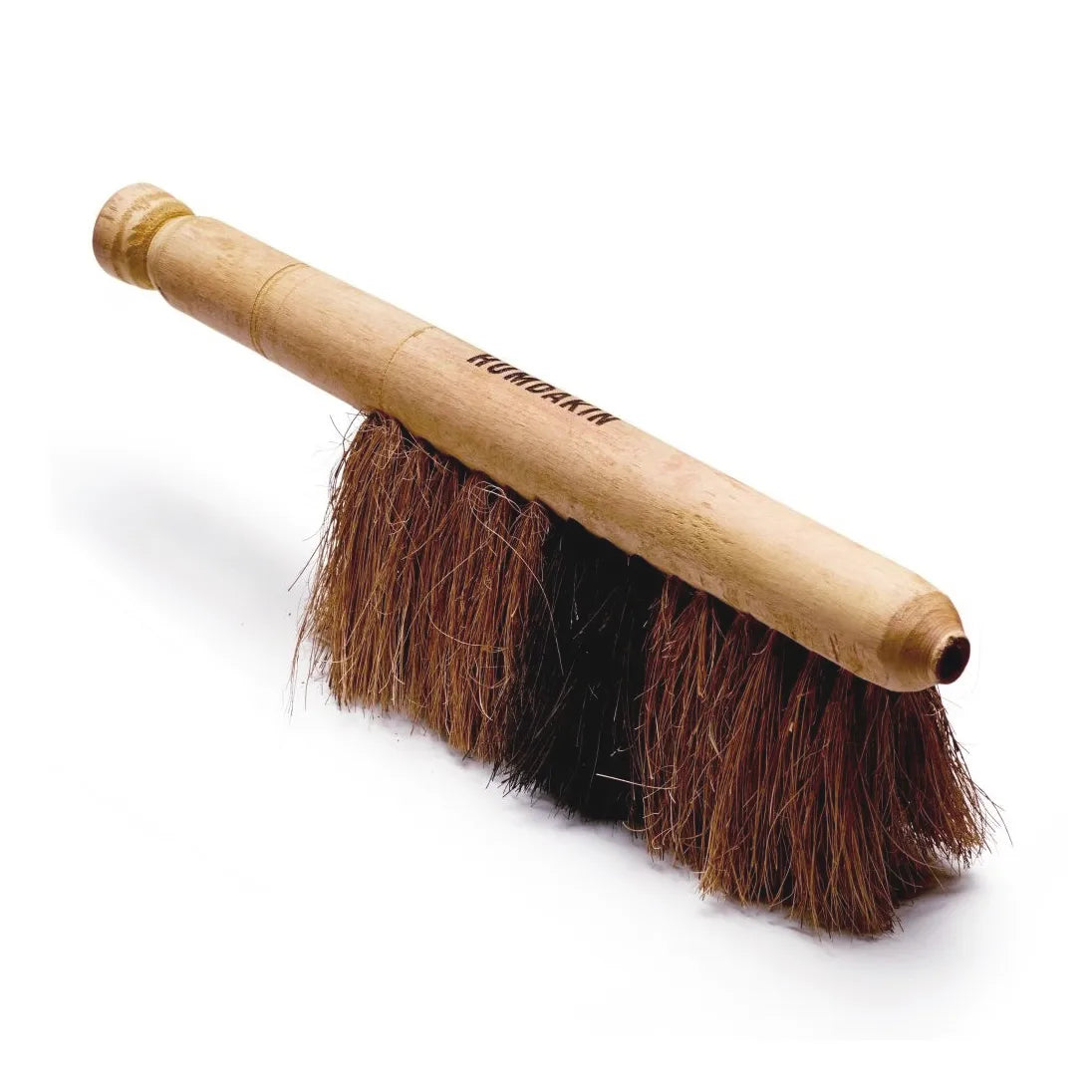 Humdakin Handbesen aus Holz 37cm, Bamboo-coconut fibres