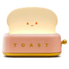 Schattige Nachttischlampe – Kawaii Toast LED-Lampe für Gemütliche Beleuchtung
