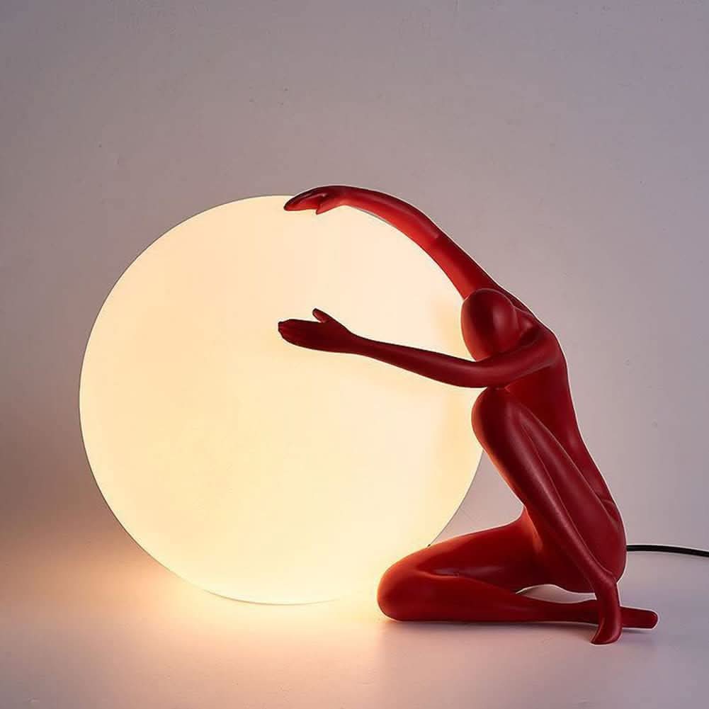 Linda Lamp Organically Inspired by Plants with Soft Ambient Light