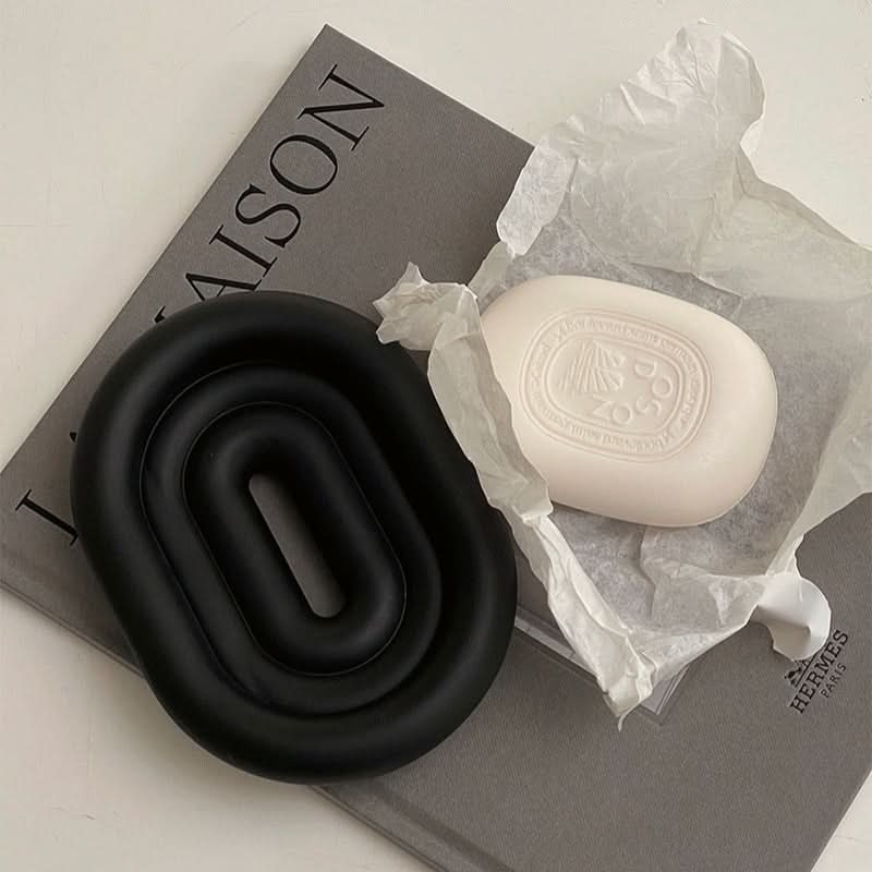 LUXDISH – Abstract Soap Dish and Bathroom Shelf
