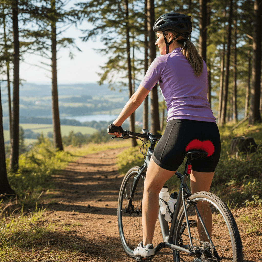 RIDELUX - Women's Cycling Shorts with 4D Gel Padding