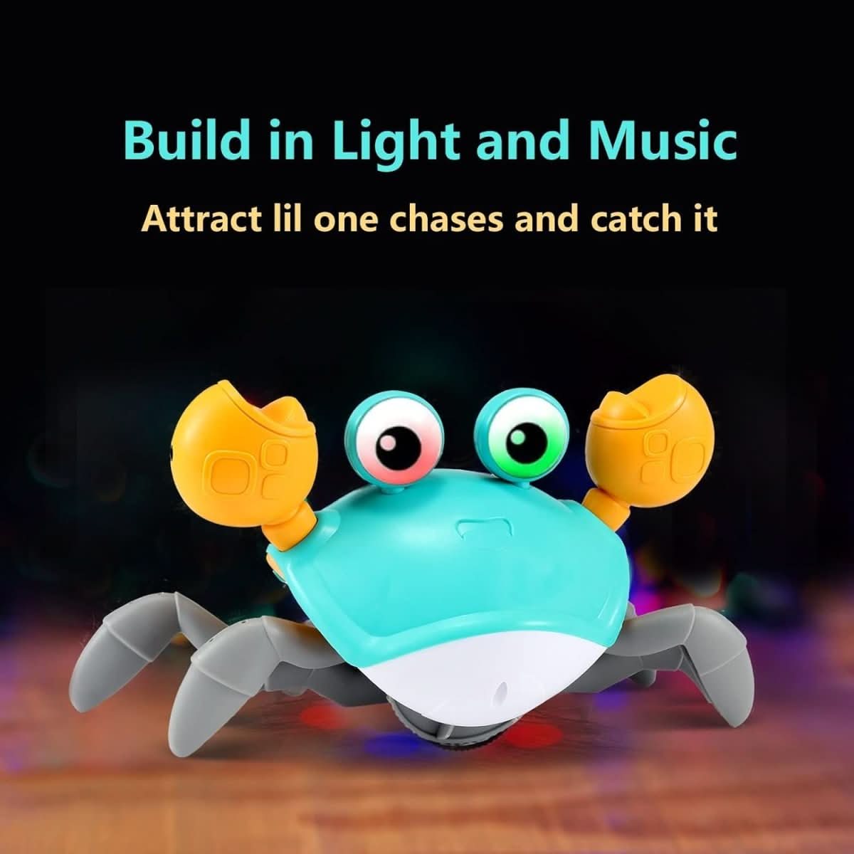 MoveeCrab – Interactive Crawling Aid with Music and Light for Babies