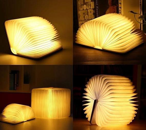 CALA Table Lamp With Book Opening Magnetic Three Color Options Warm White Cool White Natural White