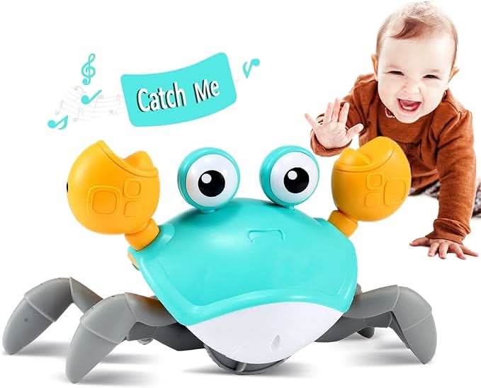 MoveeCrab – Interactive Crawling Aid with Music and Light for Babies