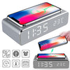 BENNETT - LED Alarm Clock With Wireless Charger