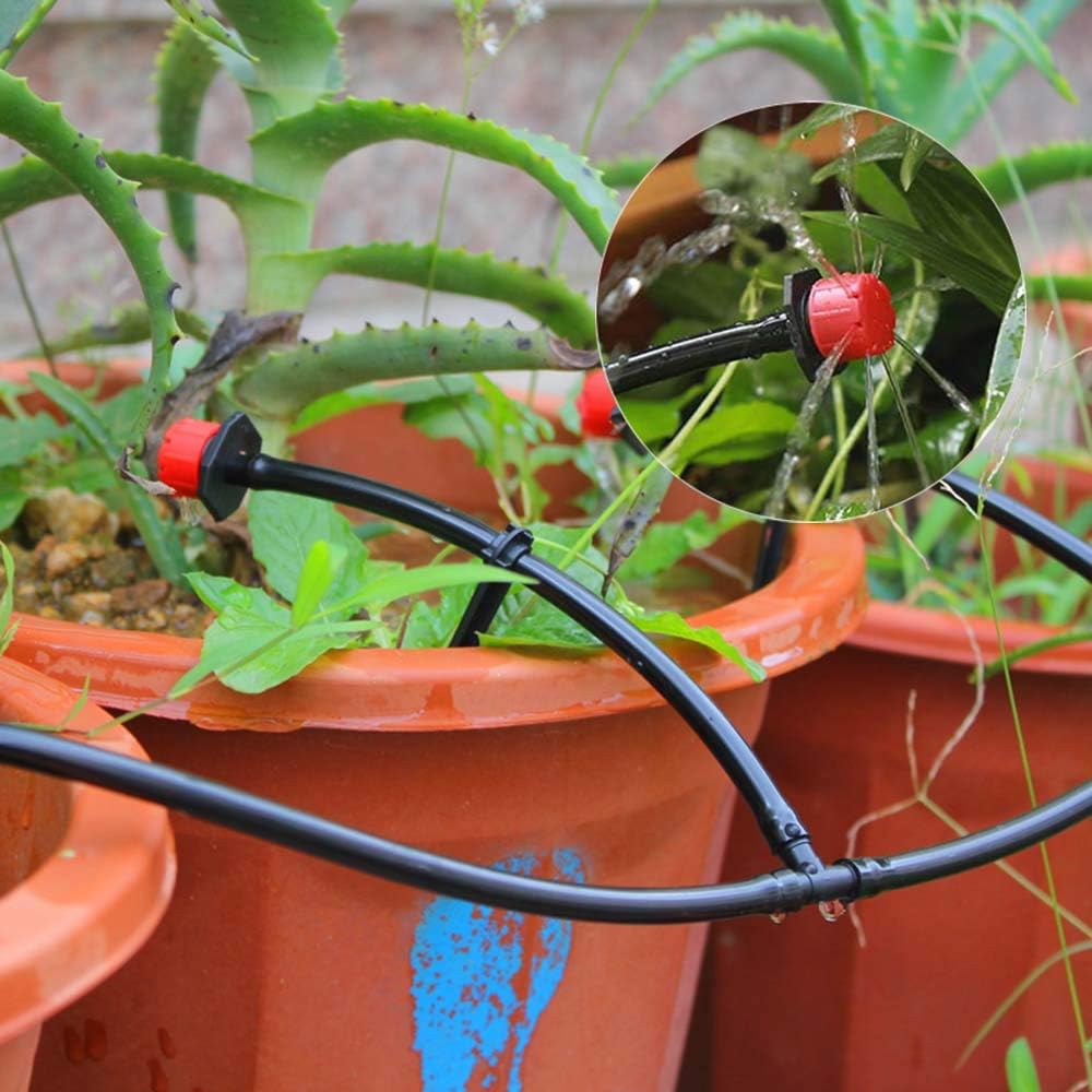 Automatisches Tropfbewässerungssystem für Pflanzen – Komplettes Set für Garten und Balkon