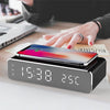 BENNETT - LED Alarm Clock With Wireless Charger