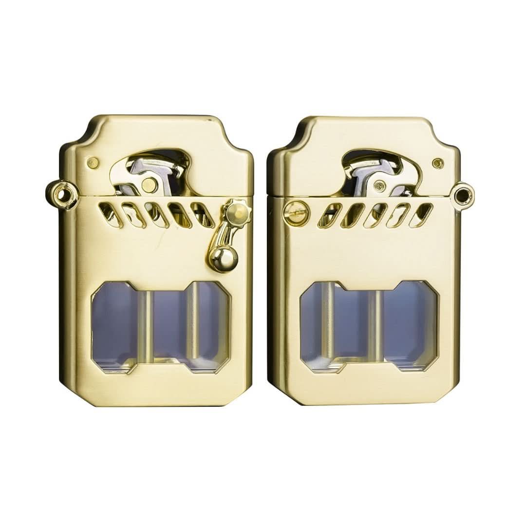 Gear Flame Lighter – Windproof Lighter with Gear Mechanism