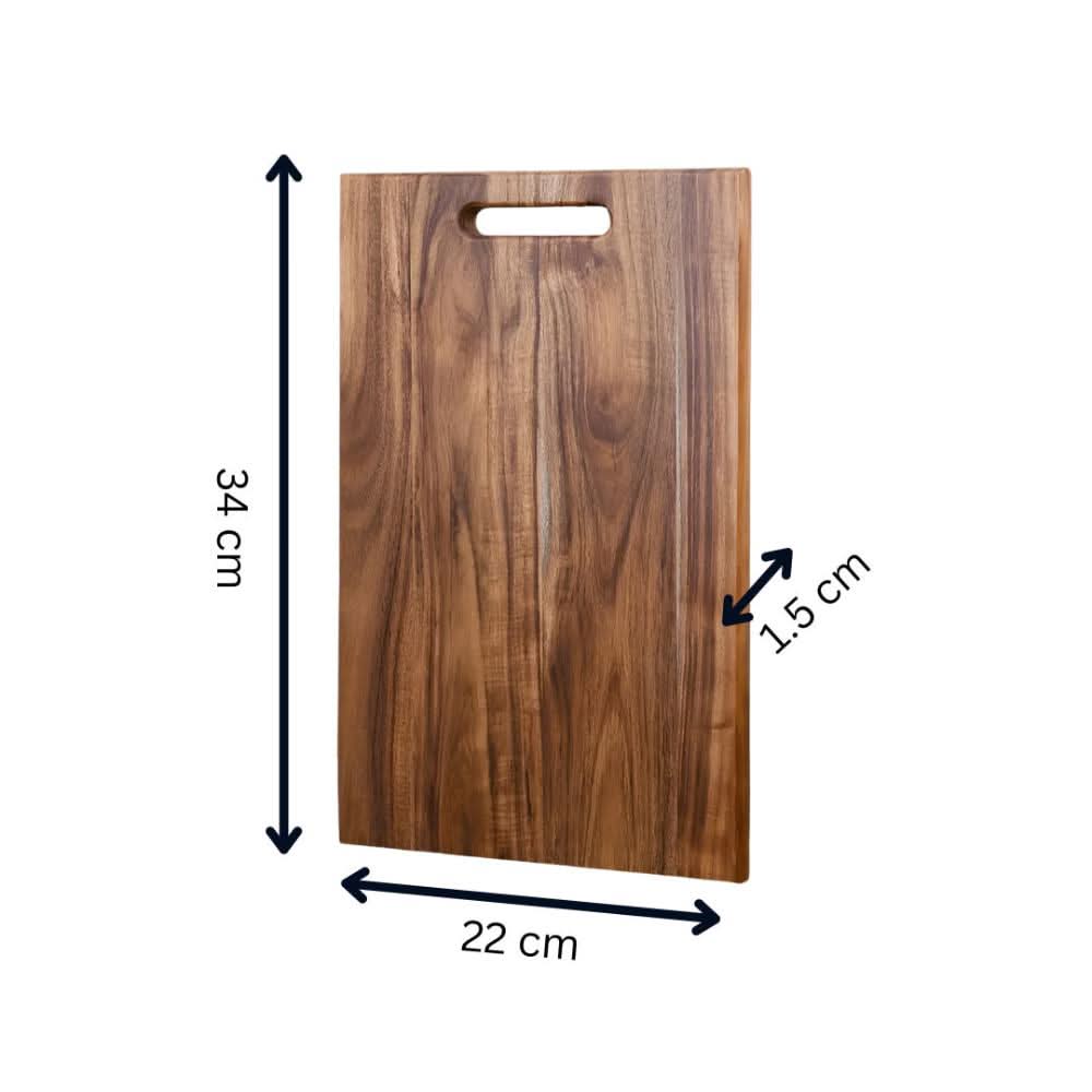EcoSlice Akazienholz Schneidebrett – Nachhaltig & Stilvoll für jede Küche-1