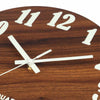 Veritas Luminous Wooden Clock Stylish Time Display Natural Elegance and Functionality