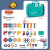 BuildiBits Creative Set – Colorful Construction Toy with Drill & Tools for Children Ages 3 and Up