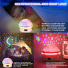 Glow Light – Magical Star Projector With 16 Colors & Timer For Kids