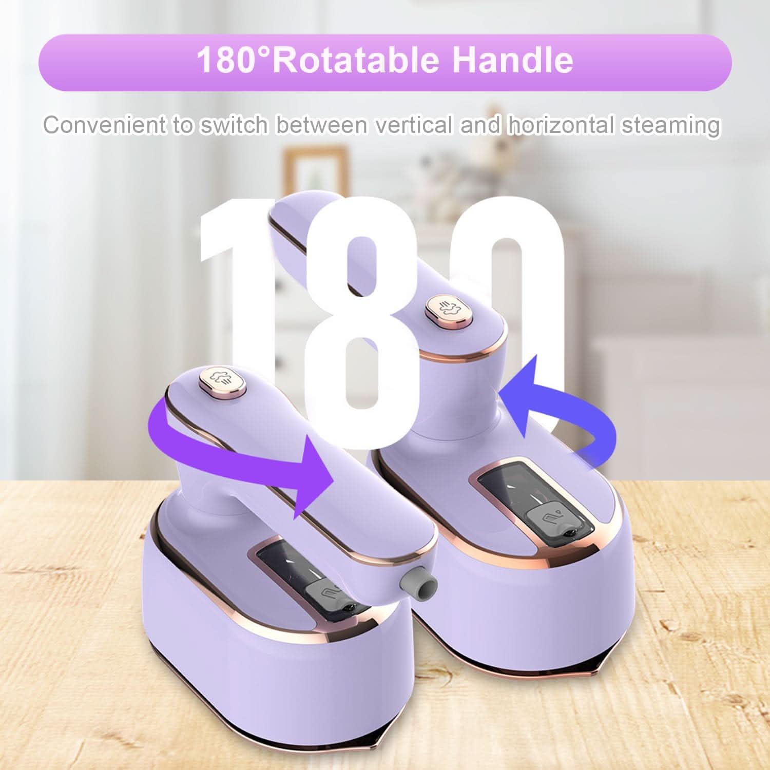 EisenPro – Compact Travel Steam Iron