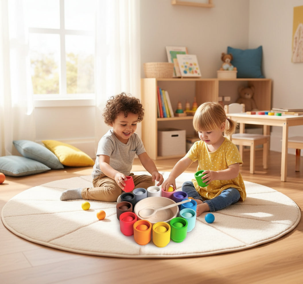 TinkerTots Lab – Colorful Montessori Learning Game For Creative Children