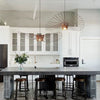 Amalfi Pendant Light Timeless Lighting Design Wave Pattern Dimmable Living Room Lighting