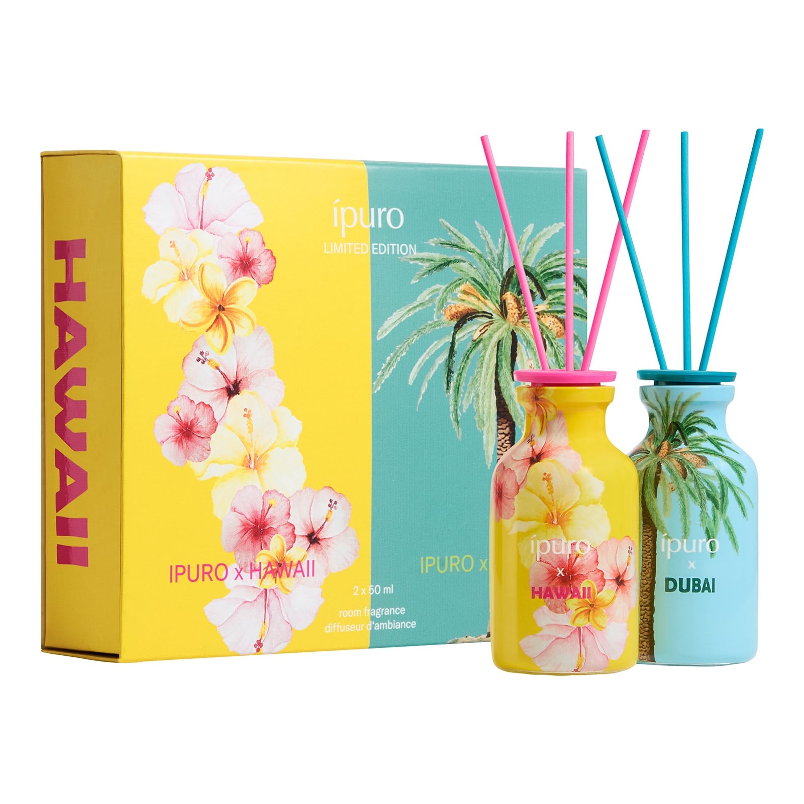 ipuro LIMITED EDITION Raumduft-Set Hawaii & Dubai