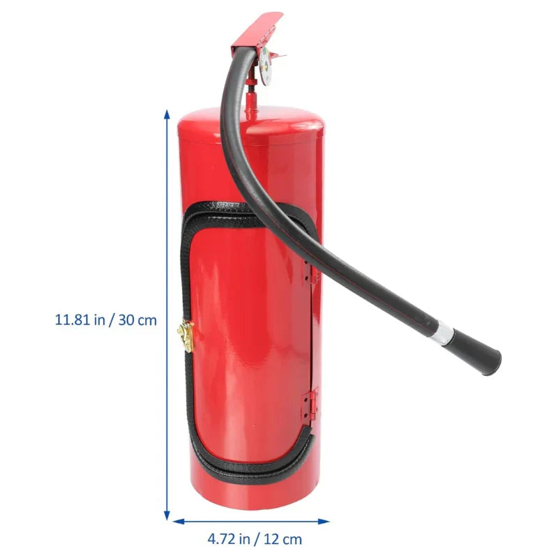 Origineller Stilvoller Flaschenhalter im Feuerlöscher-Design – Praktisch und Dekorativ
