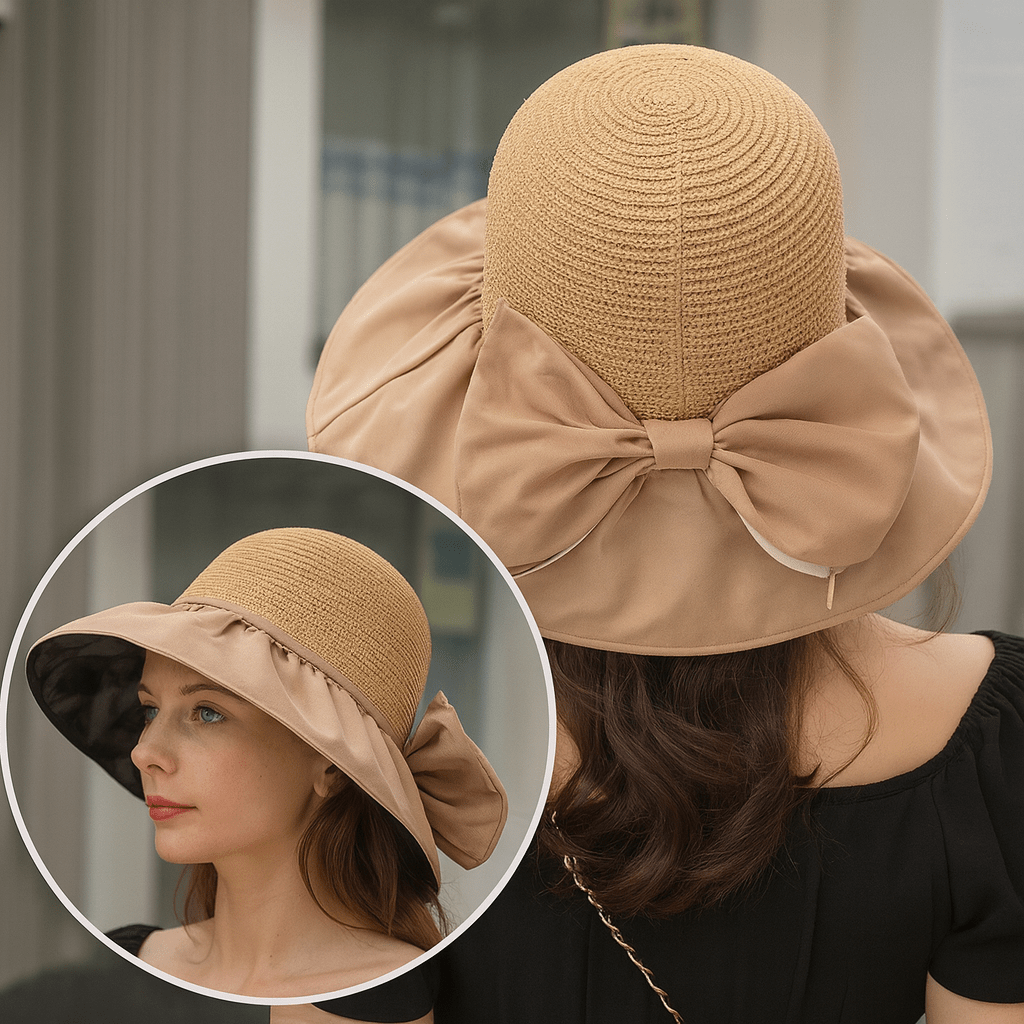 Eleganzkrempe - Elegant Sun Hat With Broad Brim For Stylish UV Protection