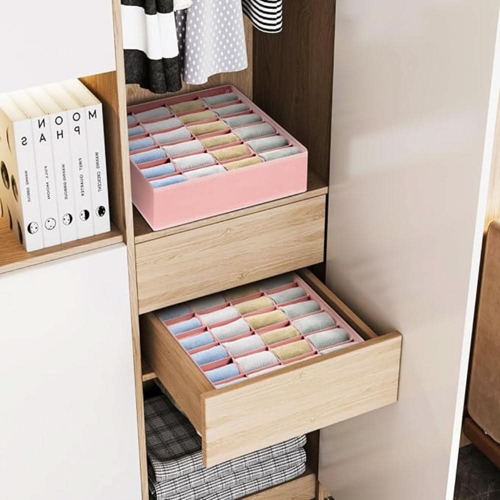 Drawer Friend - Foldable Underwear and Sock Organizer