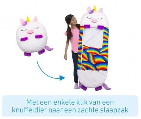 Cuddle Buddy – Plush Toy & Sleeping Bag in One for Children