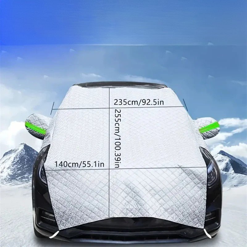 AEROCAP – Allwetter-Windschutzscheibenschutz für Frost, Schnee und Sonne 3