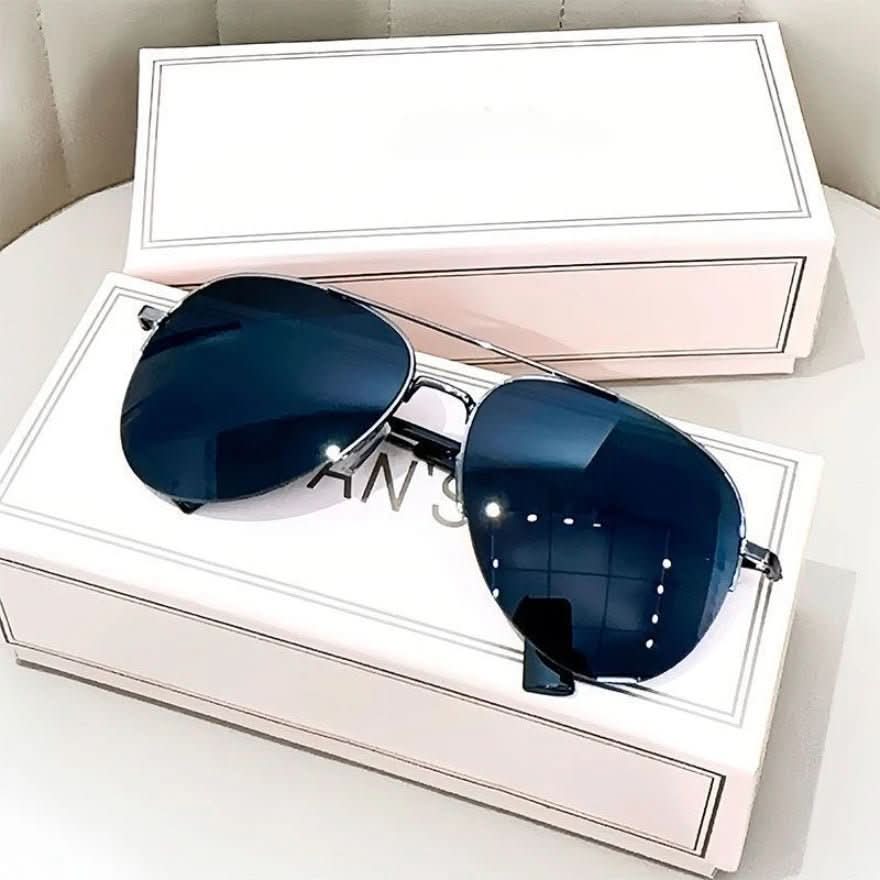 Air Glide Sunglasses - Men's Pilot Sunglasses with Gradient and UV400 Protection