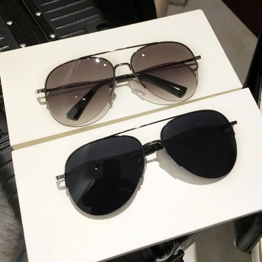 Air Glide Sunglasses - Men's Pilot Sunglasses with Gradient and UV400 Protection