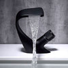 AQUACASCADE Waterfall Basin Faucet – Elegant Single-Lever Mixer with Spa Effect for Your Bathroom