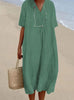 ARIA KLEID – Sommerkleid Aus Baumwoll-Leinen Für Ultimativen Komfort