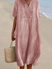 ARIA KLEID – Sommerkleid Aus Baumwoll-Leinen Für Ultimativen Komfort