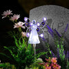 AURAANGEL Solar LED Gartenleuchte – Wetterfester Engel mit automatischer Aufladung 0
