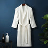 Air-Woven Bathrobe - Lightweight Unisex Waffle Weave Bathrobe