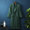 Air-Woven Bathrobe - Lightweight Unisex Waffle Weave Bathrobe