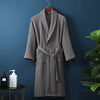 Air-Woven Bathrobe - Lightweight Unisex Waffle Weave Bathrobe