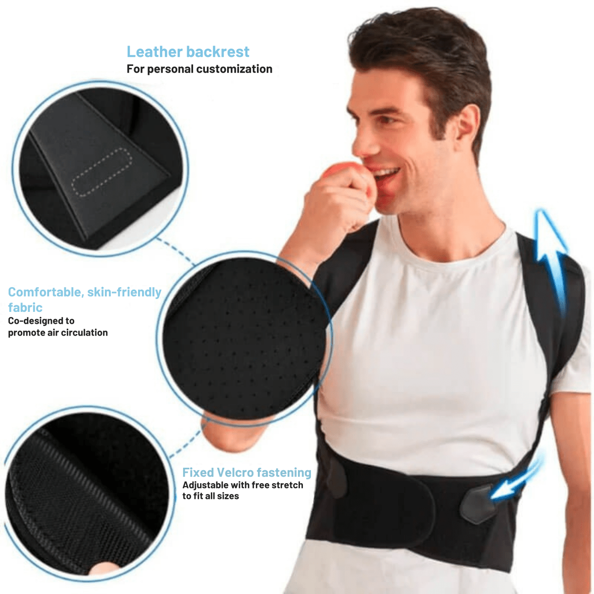 ALIGNOVA - Ergonomic Posture Corrector for a Healthy Spine