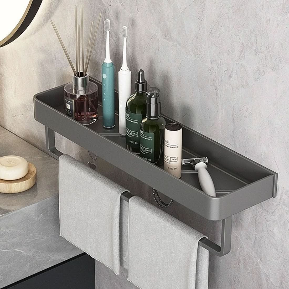 Water Shelf – Elegant Wall Shelf for Stylish Bathroom Organization Without Drilling