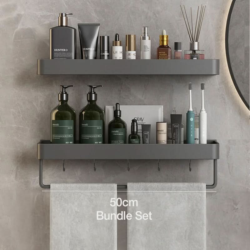 Water Shelf – Elegant Wall Shelf for Stylish Bathroom Organization Without Drilling