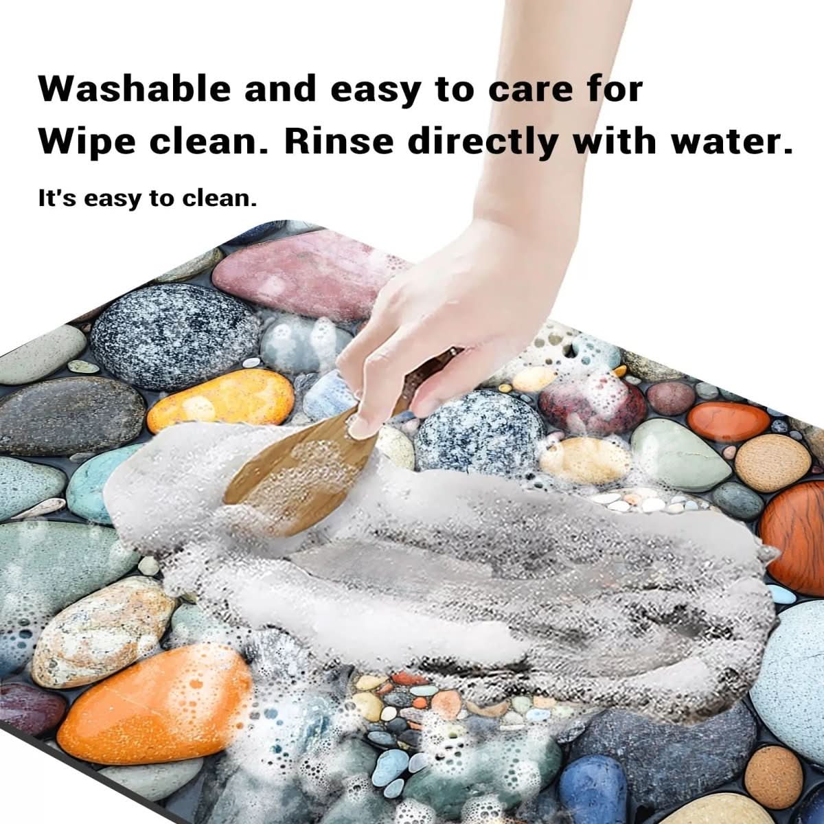 StoneDry Bath Mat – Diatomaceous Earth Bath Mat for Safety & Comfort