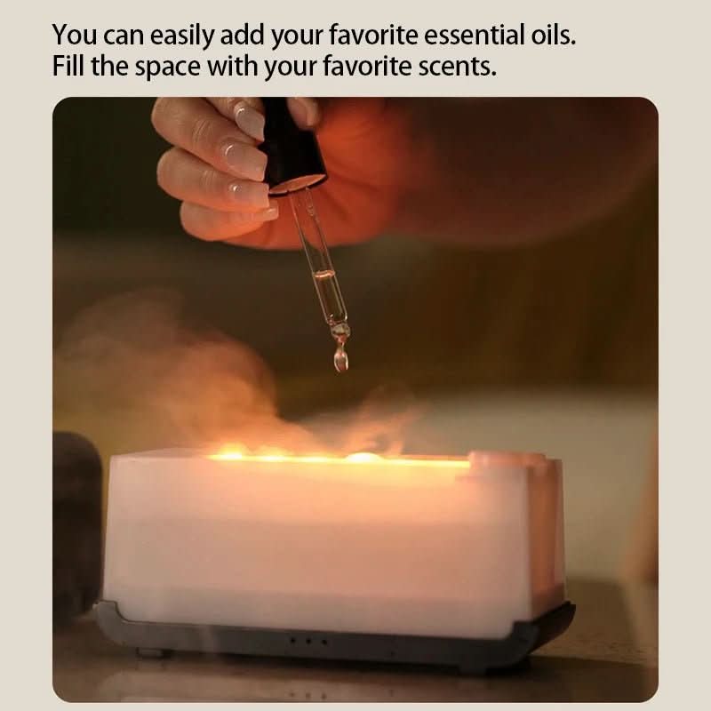 AromaMini - Compact Ultrasonic Aroma Diffuser With Color-Changing LED