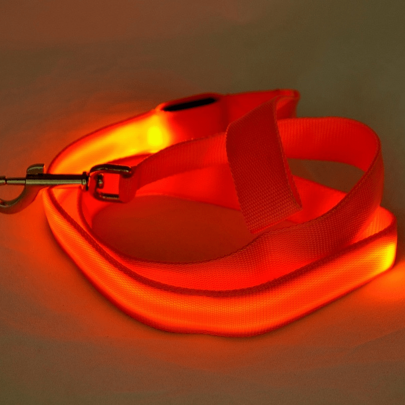BARKBRIGHT – Wiederaufladbare LED-Leine mit komfortablem ergonomischem Griff 5