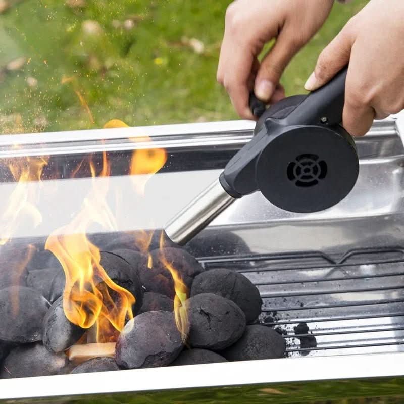 Grill Luft Gebläse – Handbetriebener Grill-Ventilator Für Müheloses Anzünden