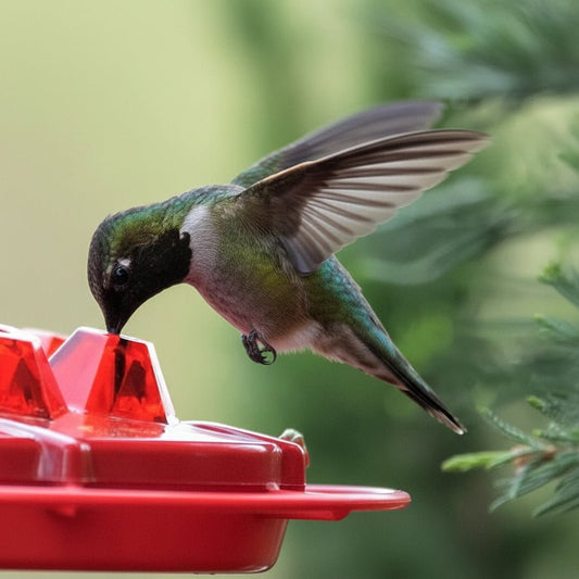 BLOOMBIRD - Kolibri-Futterspender mit 30 Anschlüssen und einfacher Befüllung 2