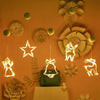 BRIGHTJOY – LED-Weihnachtslichter mit Saugnapf für Fenster und Glasdekoration 1