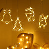 BRIGHTJOY – LED-Weihnachtslichter mit Saugnapf für Fenster und Glasdekoration 2