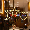 BRIGHTJOY – LED-Weihnachtslichter mit Saugnapf für Fenster und Glasdekoration 4
