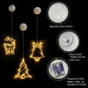 BRIGHTJOY – LED-Weihnachtslichter mit Saugnapf für Fenster und Glasdekoration 6