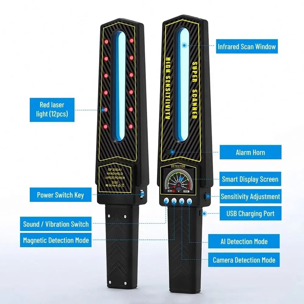 BUGBANE PRO – Hochempfindlicher Tracker-Detektor und verdeckter Kamera-Locator 3